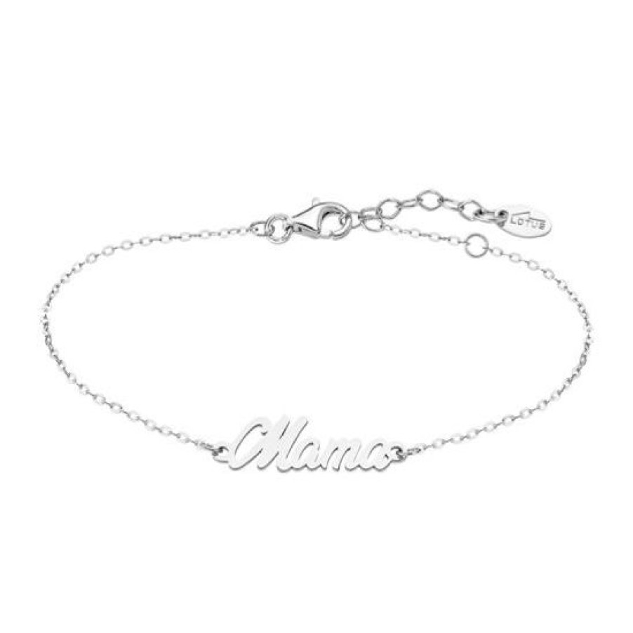 Mujer Lotus style Pulsera | Pulsera Mama Lotus Silver Lp3400-2/1 Plata, Mujer